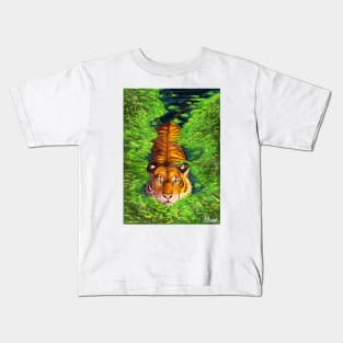 Wild tiger Kids T-Shirt